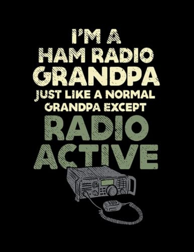 Ham Radio Ham Radio Operator CB Ham Amateur Radio 1 Awesome Gift Bee Notebook: 8.5X11, 100 Lined Pages