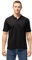 DANISH ENDURANCE Polo Uomo Manica Corta in Cotone Biologico Premium, Polo T-Shirt Uomo, Casual, 1 o 2 Paia, Nero, 4XL