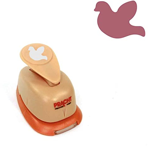 Pracht Creatives Hobby Motivstanzer klein Taube 15 mm Motivlocher, Papierstanzer, Stanzer