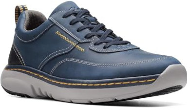 Clarks Men's Clarkspro Lace Oxford, Marineblaues Leder, 9 Wide