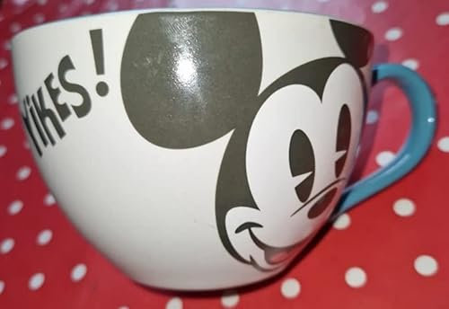 Disney Store Mickey Mouse 'Yikes!' Large Tea Cup or Cappuccino Mug