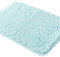 Yeaban Aqua Badezimmerteppiche – Dicke Chenille-Badematten | saugfähiger und waschbarer Badteppich, rutschfest, Plüsch und weiche Teppiche für Badezimmerboden, Dusche, Waschbecken – 66 x 111,8 cm