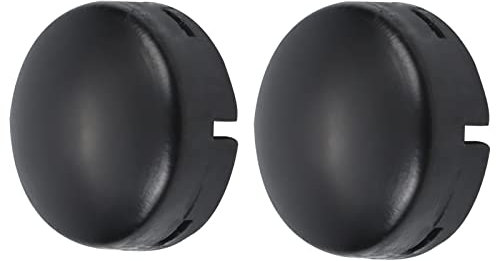 Pack of 2 Video Doorbell Push Button Compatible with Ring Doorbell Pro, Injection Moulded Buttons, Night Vison & Sensor Still Work (Black)