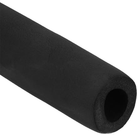 PATIKIL 1-1/4(32mm) ID x 6.6Ft x 0.51 Pipe Insulation Foam Tube, Pipe Cover Wrap Roll Bar Padding Tubing for Handle Grip HVAC Outdoor Air Conditioner Units