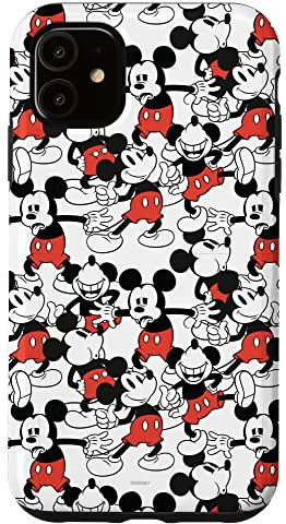 iPhone 11 Disney Mickey Mouse Expressions Print Case