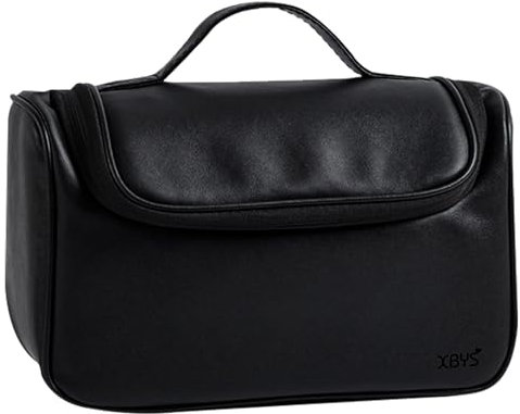 Veki Tragbare Reisetasche für Dyson Airwrap Styler und Lockenwickler, Aufbewahrungstasche mit Haken für Haarstyler und Aufsätzen, Haartrockner Tragetasche Kompatibel mit Shark und Dyson (Schwarz)