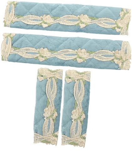 UKCOCO 4piezas Cubiertas Decorativas De Manijas Para Electrodomésticos Acolchada Para Protección De Puertas De Refrigerador y Microondas Aleatorios