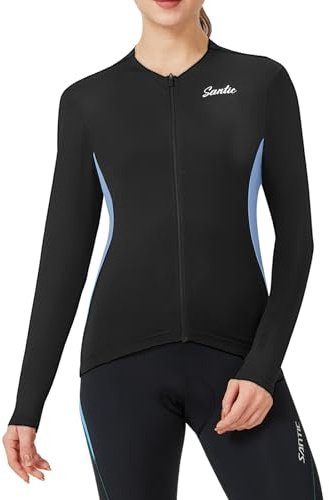 Santic Radtrikot Damen Kurz Fahrradtrikot Damen Fahrrad Shirt