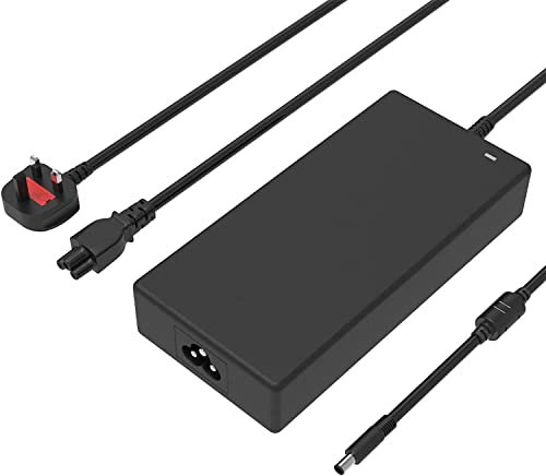19.5V 9.23A 180W AC Adapter Laptop Charger Compatible for Dell 13 15 17 R1 R2 R3 R4 R5, Precision 7510 M4700 M4800 M6300, G3 G5 G7-3579 3779 15 3590 5590 74X5J 074X5J ADP-180MB