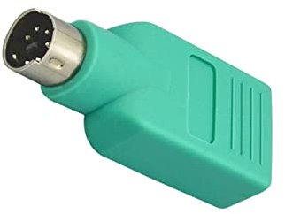 NUOBESTY USB Female to Male Adapter for Wired Wireless Mouse No Software Required Passive Converter for Desktop PC Compatible with USB Devices