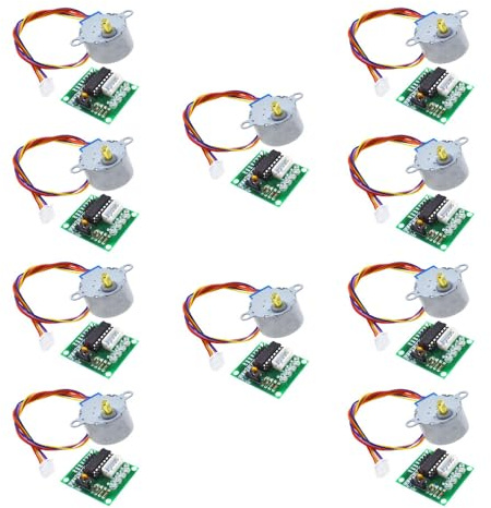 10sets 28BYJ-48 ULN2003 Stepper Motor ULN2003 Driver Module with Cable