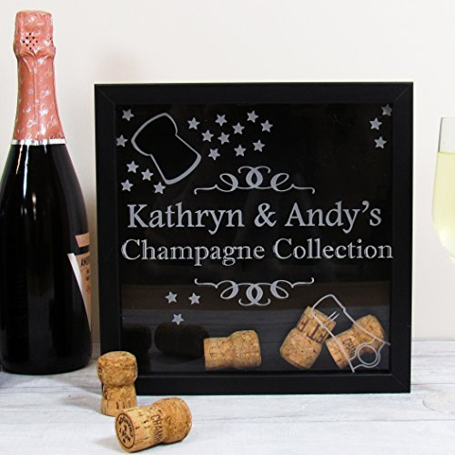 Personalised Champagne Cork Collection Box | Champagne Corks Display Wedding Gift | Prosecco Cork Keepsake Box | Special Corks Storage Box