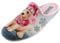 SCHUHKÖNIG Hausschuh Pantoffel Hund mit Pudelmütze rosa 5553256 (38 EU)