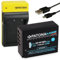 PATONA Platinum Batterie NP-W126S avec Slim Chargeur USB-C NPW126s NP W126s Compatible avec Fuji Fujifilm FinePix XT1 XT2 XT3 XT100 XT200 XPRO2 XPRO3 XA3 XA5 XA7 XA10