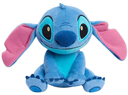 Disney's Lilo & Stitch - Puf de peluche de 7.5 pulgadas, costuras de orejas flexibles, juguetes para niños a partir de 2 años Just Play