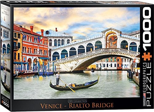 1000 Teile Puzzle Venedig Rialto Brücke