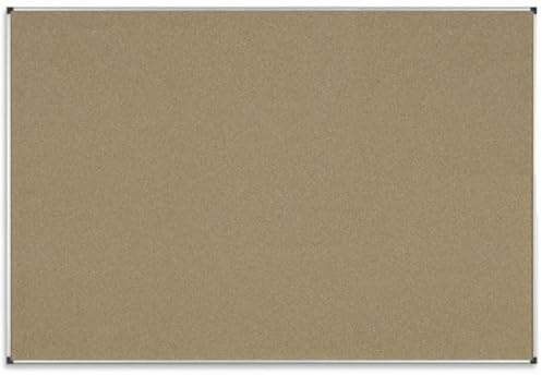 RAWWEST.BIS Pinnwand Kork mit Alurahmen 40x60 cm - Korktafel Memoboard ideal für Büro Schule und Kinderzimmer, Korkpinnwand mit Rahmen aus Aluminium, Korkplatte Korkwand - cork board