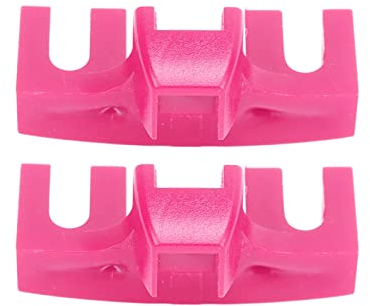 TOPINCN Badmintonschläger Lastverteiler, 2 Stück Badmintonschläger Lastverteiler Adapter Druckverteilung für Spreizwerkzeug (Rosa)