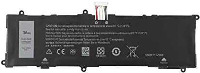 AKKEE 2H2G4 Laptop Batterie pour Dell Venue 11 Pro 7140 Tablet Series Notebook HFRC3 2217-2548 21CP5/63/105 7.4V 38Wh 2Cell