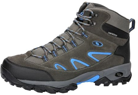 Brütting Nevada, Stivali da Trekking Uomo, Grigio/Blu, 47 EU