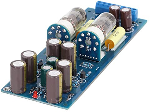 6 J1 Vakuumröhren-Vorverstärker-Platine Rohr Vorverstärker Modul Platine HIFI Leistungs Vorverstärker Verstärkungs Modul mit LED AC 12V