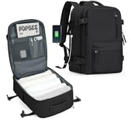 SZLX Borse da Cabina per easyjet 45x36x20 donna, zaino da viaggio aereo Ryanair 40x20x25, Bagaglio a Mano con porta usb per laptop Casual Daypack