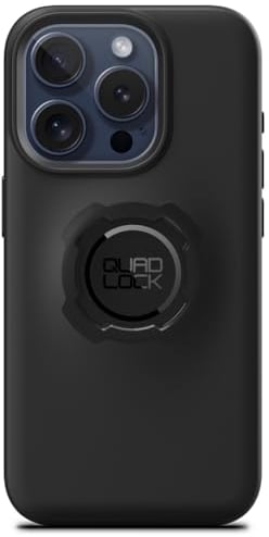 Quad Lock Case for iPhone 15 Pro Black