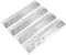 GFTIME Universal Brennerabdeckung 29 bis 43cm Flammenverteiler Grill Ersatzteile für Jamestown, Charbroil, Landmann, Enders, Taino, Barbecook, Proficook, 4 Stück