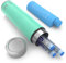 DISONCARE 60H 4 Insulin Pen Kühltasche 2-8 Grad Medikamente Kühltasche für Reisen TSA kleine Kühlbox Diabetiker Tasche für unterwegs mit 2 Kühlakkus | QR Medizinische Aufkleber(Cyan)
