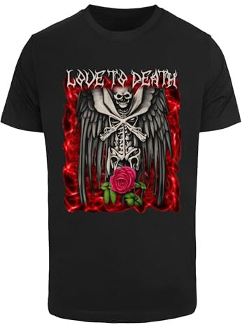 Mister Tee Love to Death Tee Black, S