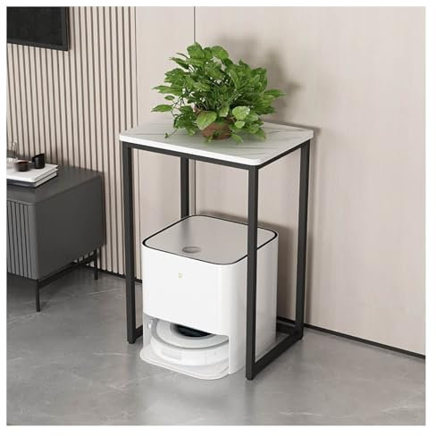 Générique Support for Robot balayeur, Armoire de Rangement for étagères, Support for Aquarium, Distributeur d'eau for canapé, Support de Rangement for Table au Sol(Black,40x40x80cm/15.7x15.7x31.5in)