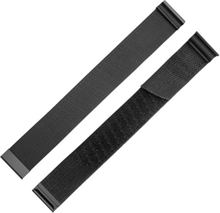 fitspur Comfortable and Breathable Replacement Wrist Band (24cm) For Fitness Tracker, Compatible with WHOOP 4.0 Heart Rate Monitor (Black)