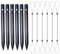 SLAXJNE 6 Stück Stylus-Stifte Und 6 Stück Stylus-Lanyards, Kinder-Touchscreen-Stifte, Kinder-Schreibtafel-Ersatzstifte, Kinder-Schreibtafel-Zubehör, Elastisches Anti-Verlust-Seil