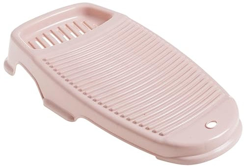 Warmhm Lavatoio plasil casa lavartice laundry portasaponetta home tagliere Lavaggio stendibiancheria pratico lavabo lavamani asse per bucato asse per lavare i vestiti in plastica rosa