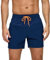 Vorvowry Badehose Herren Badehosen Schnelltrocknend Schwimmhose Atmungsaktiv Badeshorts mit Meshfutter und Versteckte Reißverschlusstasche Bademode Männer Boardshorts Marineblau XL