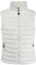 VEQUÈ Smanicato Uomo Leggero Giubbotto Casual Giacca Giubbino Gilet Slim Fit Piumino Imbottito Senza Maniche Cerniera Intera (IT, Testo, XL, Regular, Regular, Bianco)