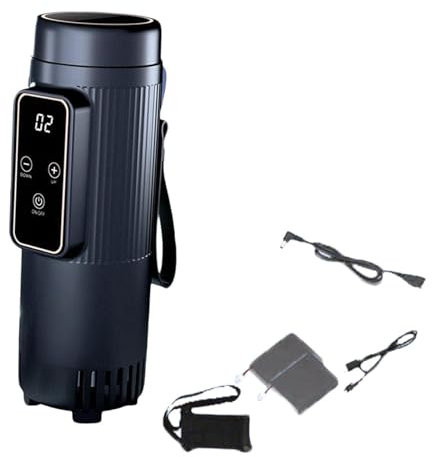 Oshhni Refrigerador de viajes Estuche de viaje REFRIGUARIO Proteger el auto mini nevera portátil y el refrigerador de uso doméstico para el viaje diario, 1 Poder