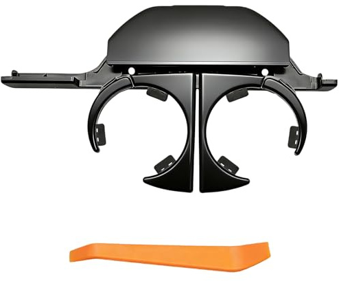 EVRBUL Becherhalter Mittelkonsole Getränkehalter Kompatibel mit BMW 5er E39 525i 528i 530i 540i M5 1997-2003 | Ersetzt die Teilenummer 51168190205
