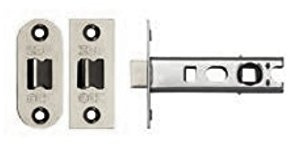 Contract Tubular Bolt Through Radiue Latch 64mm ZTB64RSS 44.5mm Back Set