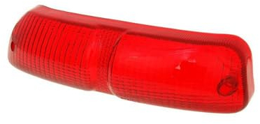 Rücklichtglas STANDARD rot kompatibel mit TPH/NRG, Gilera Typhoon ROLLER, MAXISCOOTER