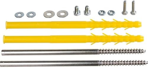 ING Fixation Fixation Universelle M6 et M8 Doublage Plaque de plâtre + Isolant-Ø 12 x 240 mm-Sachet de 2-A855718