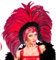 W WIDMANN MILANO Party Fashion -Federkopfschmuck Brazil, Samba, Hut, Kopfschmuck, Accessoire, Mottoparty, Karneval