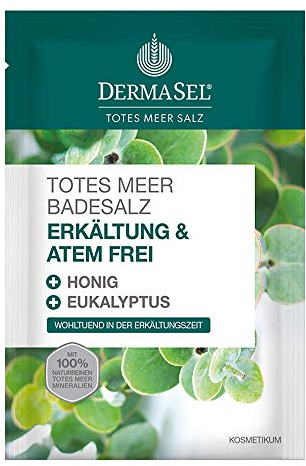 DermaSel Totes Meer Badesalz Erkältung & Atemfrei