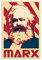 ASDLK Art Karl Marx Poster, dekoratives Gemälde, Leinwand, Wandkunst, Wohnzimmer, Poster, Schlafzimmer, Gemälde, 60 x 90 cm