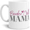 PfotenSchild Tasse für Hundebesitzer - Hunderassen Mama - Persönliche Geschenkidee - Hundetasse für Hundemamas Border Collie- 300 ml