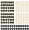 BEEFLYING 130 Stück Charms Emaille Metallbuchstaben Anhänger Flache Runde A ~ Z Alphabet Charm Gemischt Farbig Für DIY Schmuck Namen Halskette Armband Herstellung