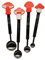 Streamline Imagined Pilzmesser-Set 4 Stück
