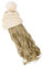 Lurrose Beanie Haarperücke Hüte Haarperücke Beanie mit Perücke Angefügter Wellenhaar Perücke Hut Perücken Hut Weiche Strickwaltkappe Haarverl?ngerung Zubeh?r Haarverl?ngerung Hat.