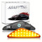Asasytal Blinker Seitenblinkleuchten Set, Kotflügel-Blinker Gelb Super Heller Schwarze Rauchlinse, Seitenlichter Kompatibel mit BMW Seitenblinker X3 F25 X5 E70 X6 E71 E72, 2 Lampen