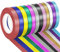 Band, 12 Rollen Ringelband, Ballonband, 5 mm Bänder zum Basteln, Geschenkverpackung, Valentinstag, Hochzeit, Party-Dekoration (10 m/Rolle)